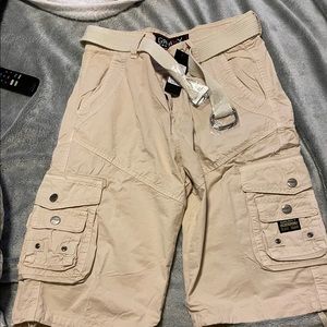 COPY - NWT Galaxy Originals by Harvick Cargo Shorts Sz 30 7 pockets stone